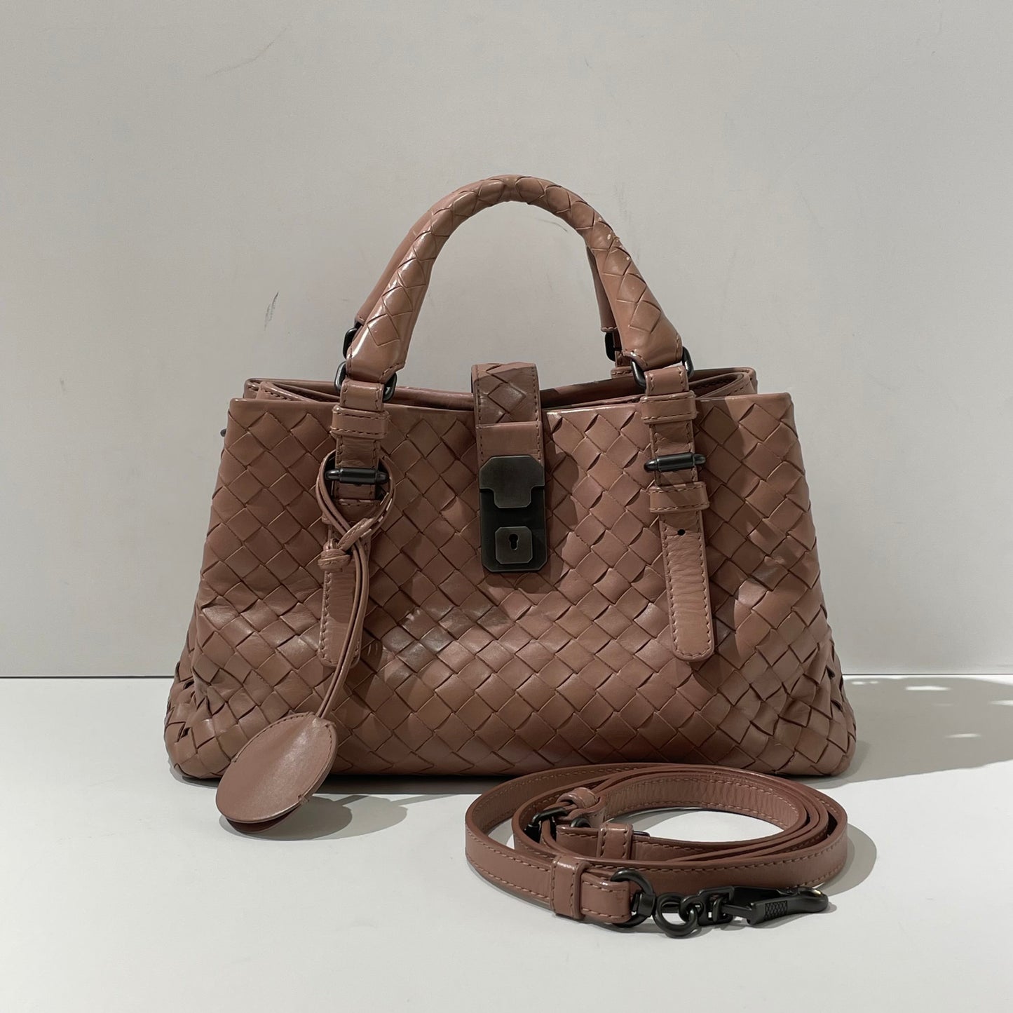 Bottega Veneta - Roma - Leather - Pink - (Mini)