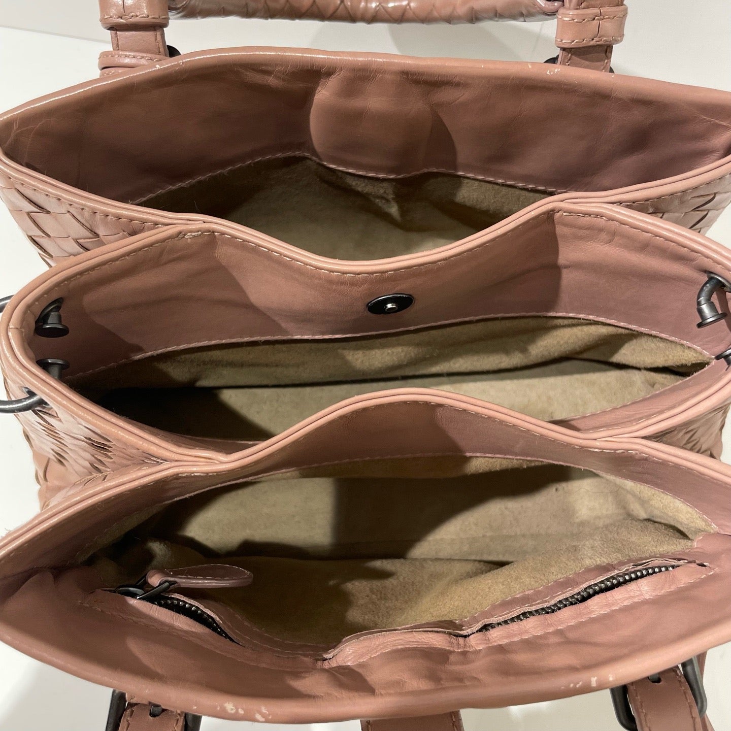 Bottega Veneta - Roma - Leather - Pink - (Mini)