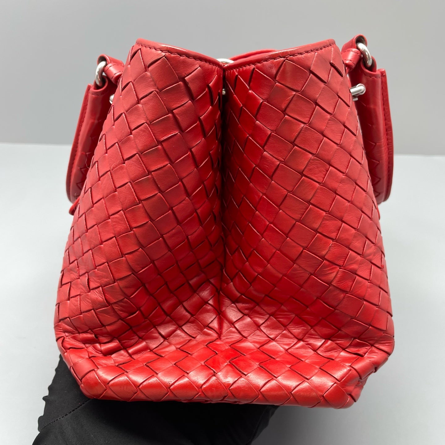 Bottega Veneta - Roma - Leather - Red - (medium)