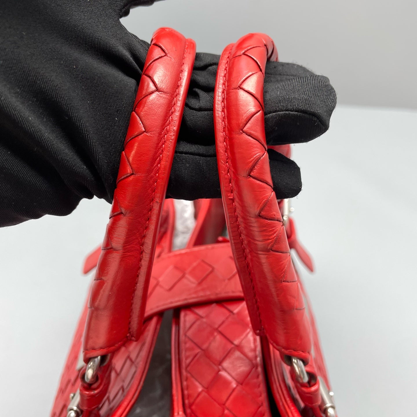 Bottega Veneta - Roma - Leather - Red - (medium)