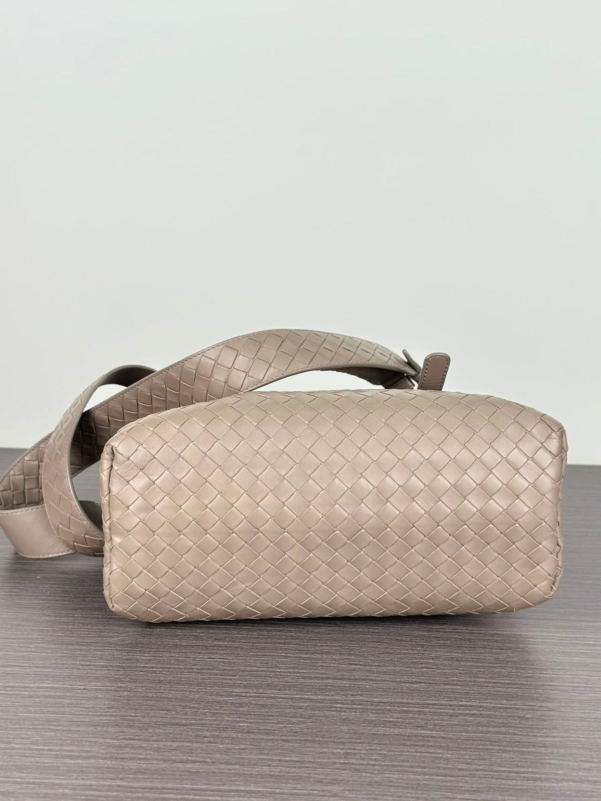 Bottega Veneta - Roma Mini - Leather - Grey - (mini)