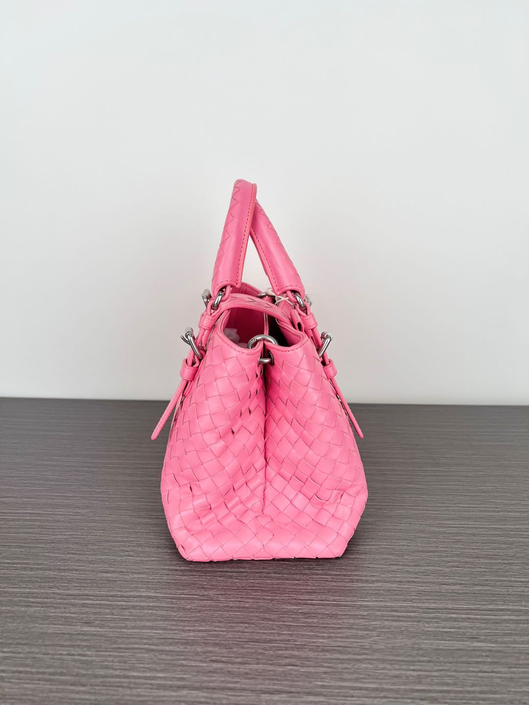 Bottega Veneta - Roma Mini - Leather - Pink - (mini)