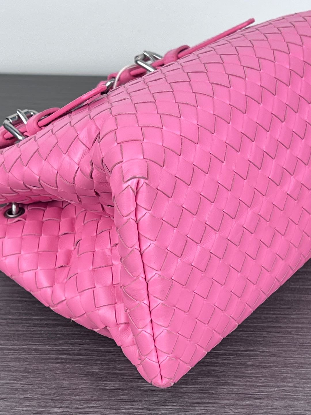 Bottega Veneta - Roma Mini - Leather - Pink - (mini)