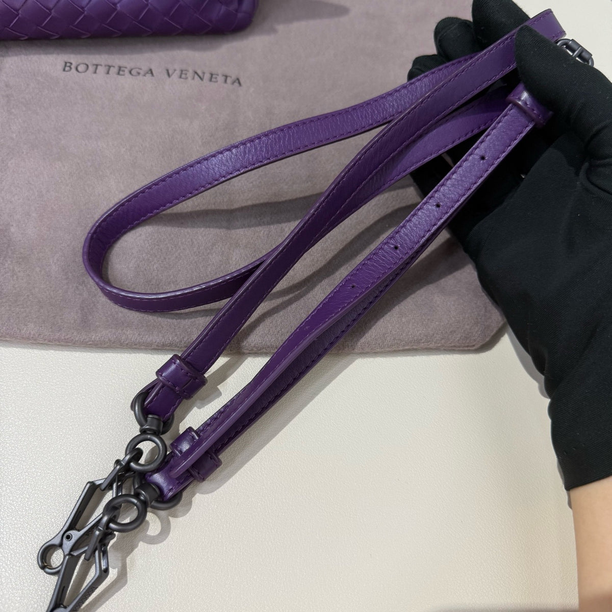 Bottega Veneta - Roma Mini - Leather - Purple - (mini)