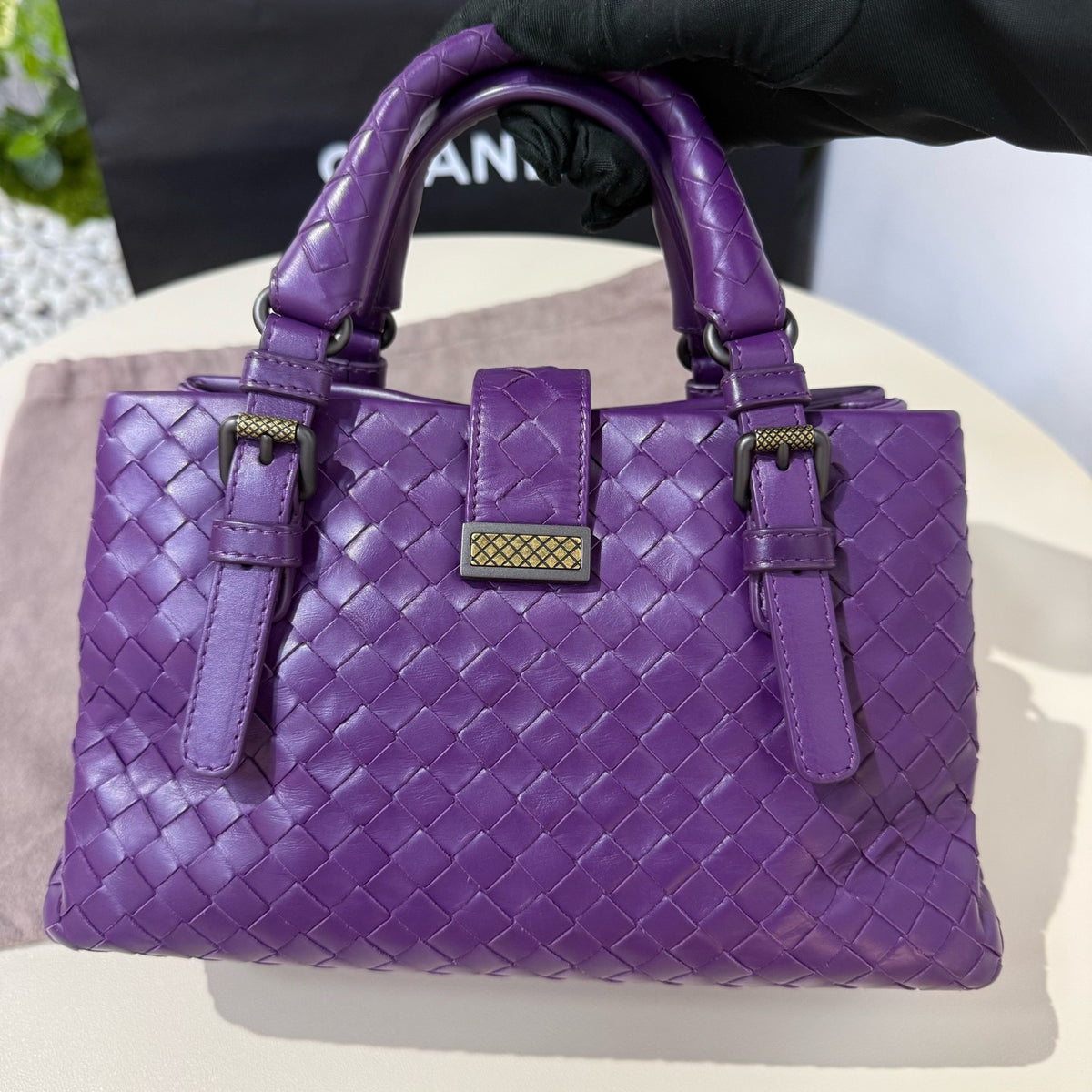 Bottega Veneta - Roma Mini - Leather - Purple - (mini)