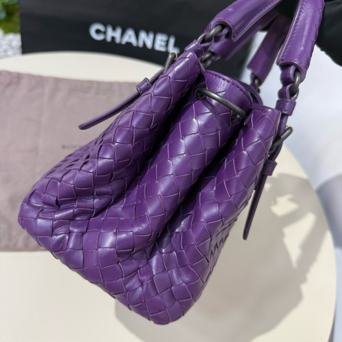 Bottega Veneta - Roma Mini - Leather - Purple - (mini)