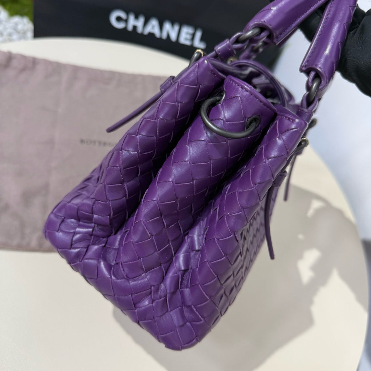 Bottega Veneta - Roma Mini - Leather - Purple - (mini)