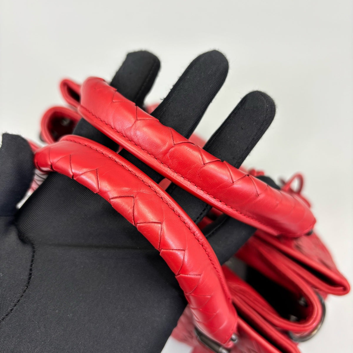 Bottega Veneta - Roma Small - Leather - Red - (small)