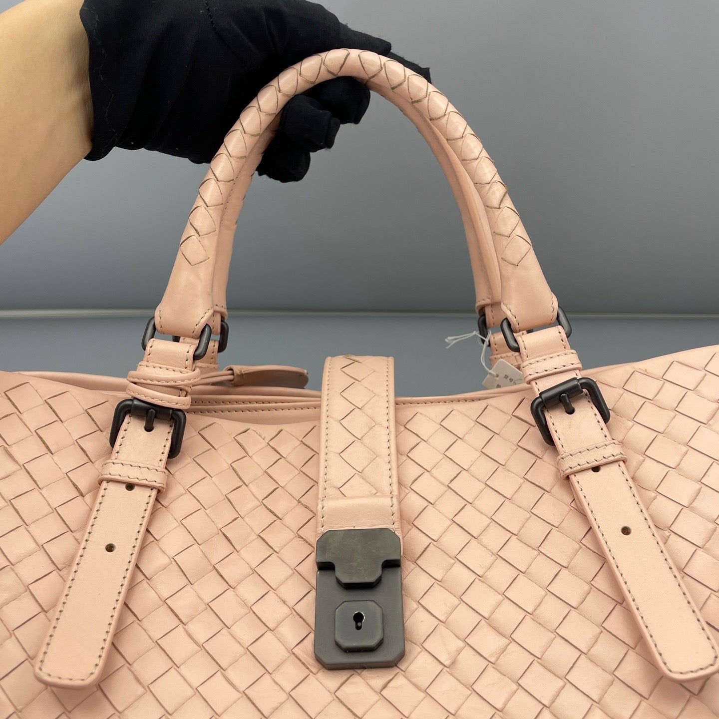 Bottega Veneta - Roma Tote Bag - Leather - Nude Pink - (Large)