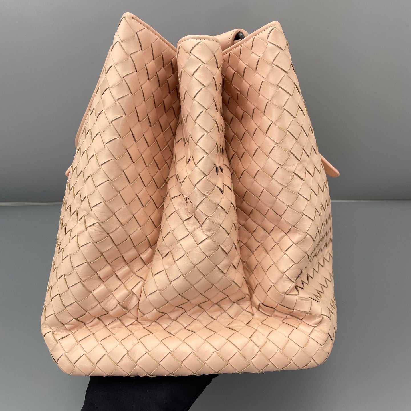 Bottega Veneta - Roma Tote Bag - Leather - Nude Pink - (Large)