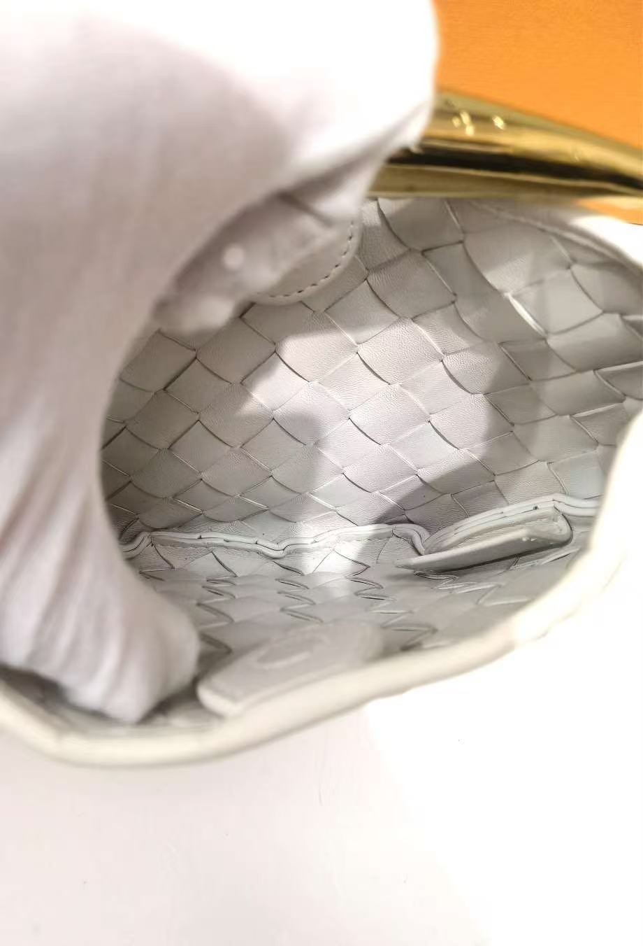 Bottega Veneta - Sardine Intrecciato - Lambskin leather - White - (mini)