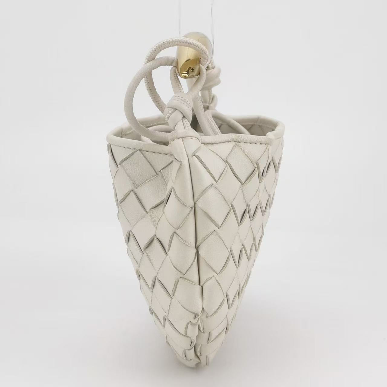Bottega Veneta - Sardine Intrecciato - Lambskin leather - White - (mini)