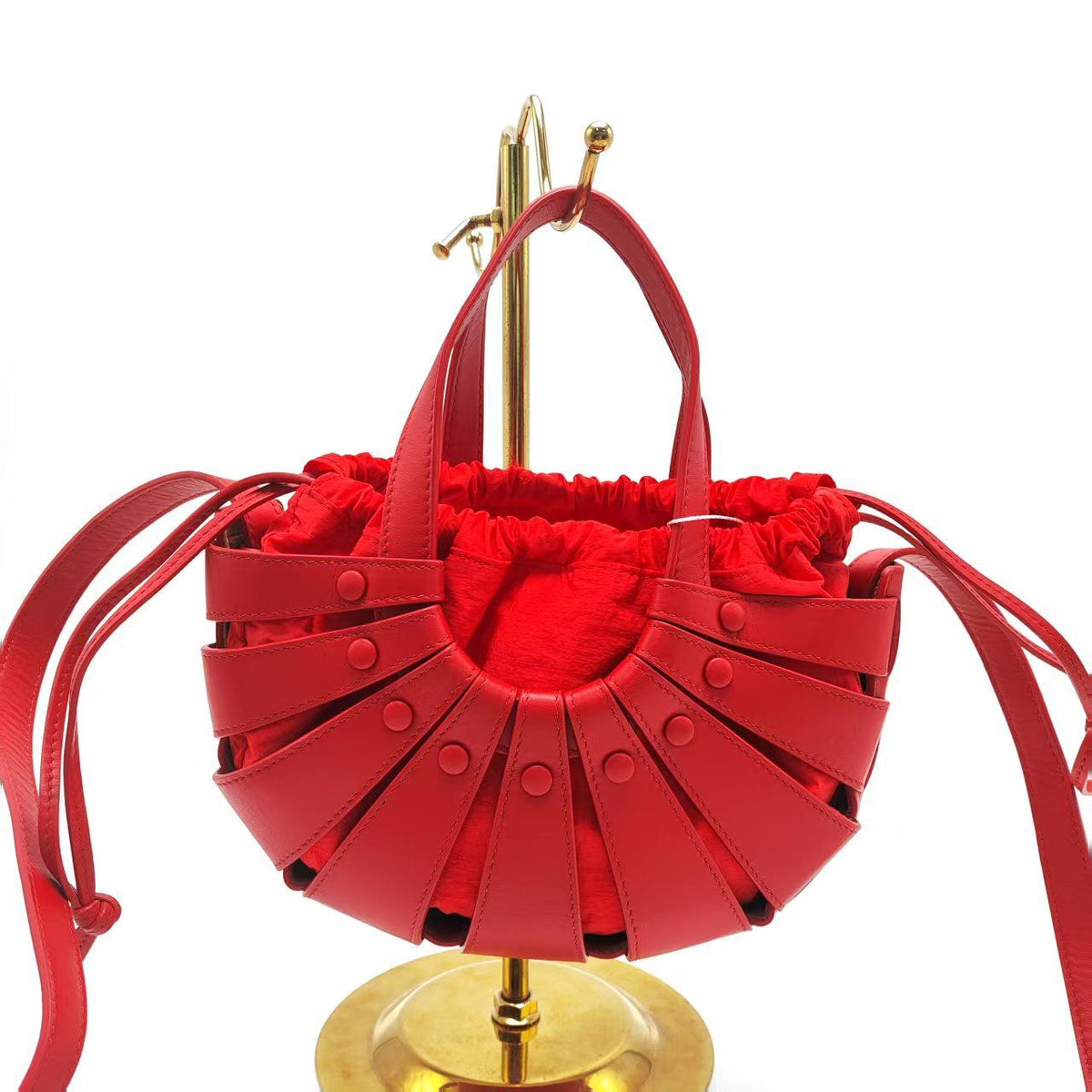 Bottega Veneta - Sardine - Leather - Red - (small)