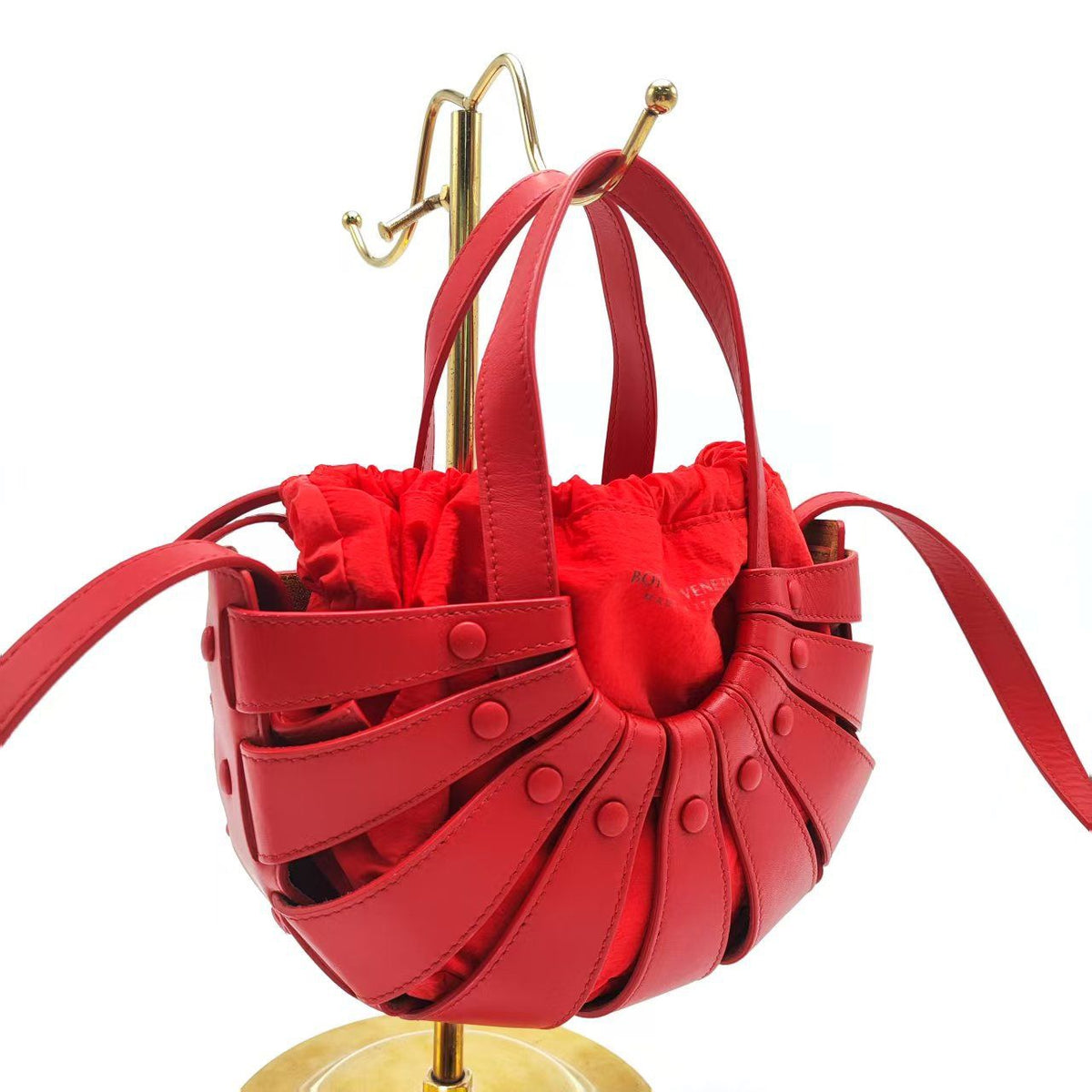 Bottega Veneta - Sardine - Leather - Red - (small)