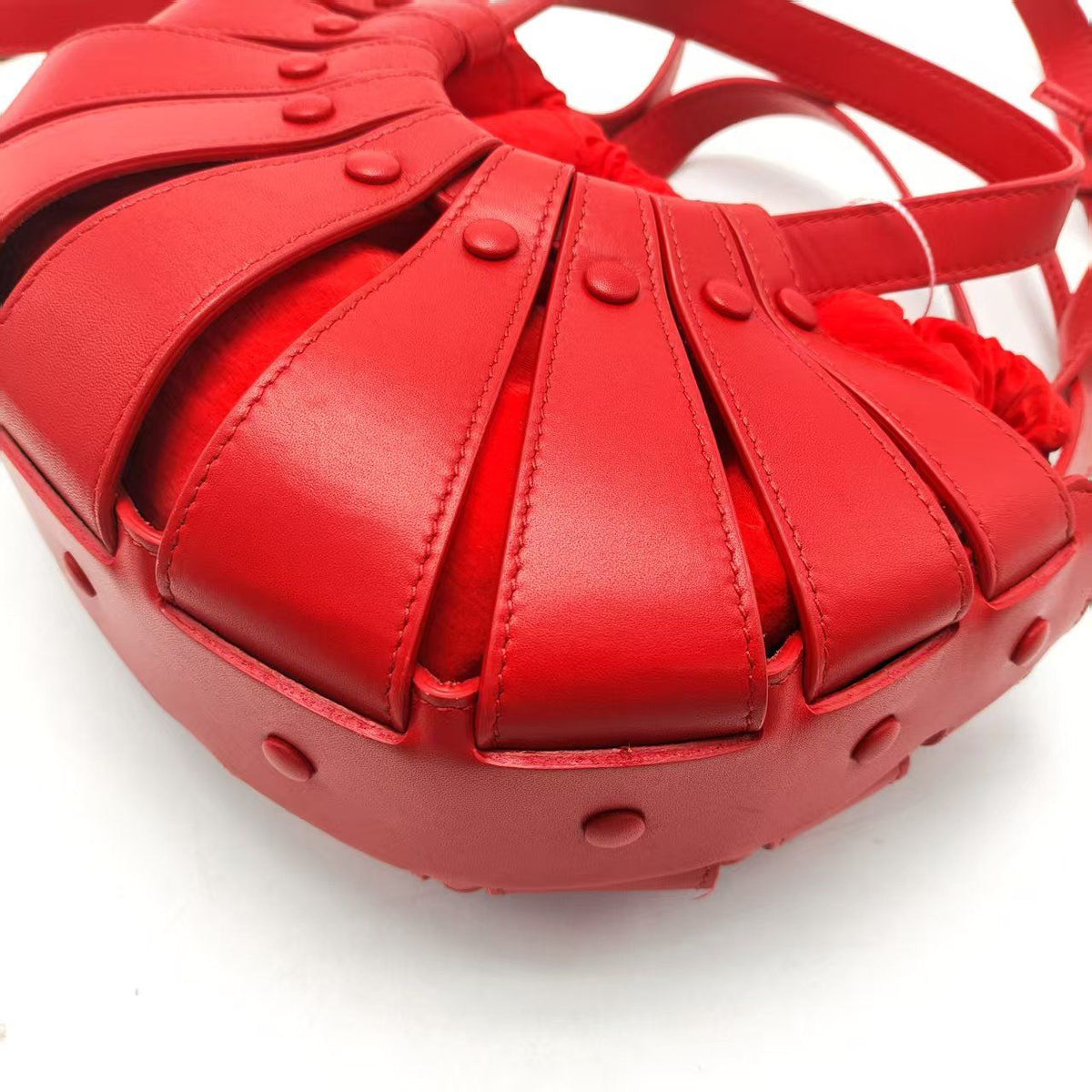 Bottega Veneta - Sardine - Leather - Red - (small)
