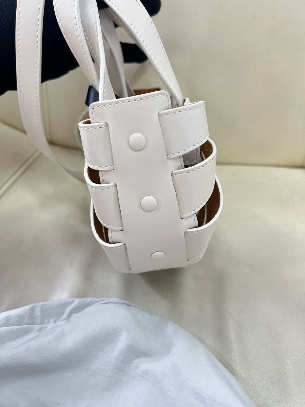 Bottega Veneta - Shell - Leather - White - (small)