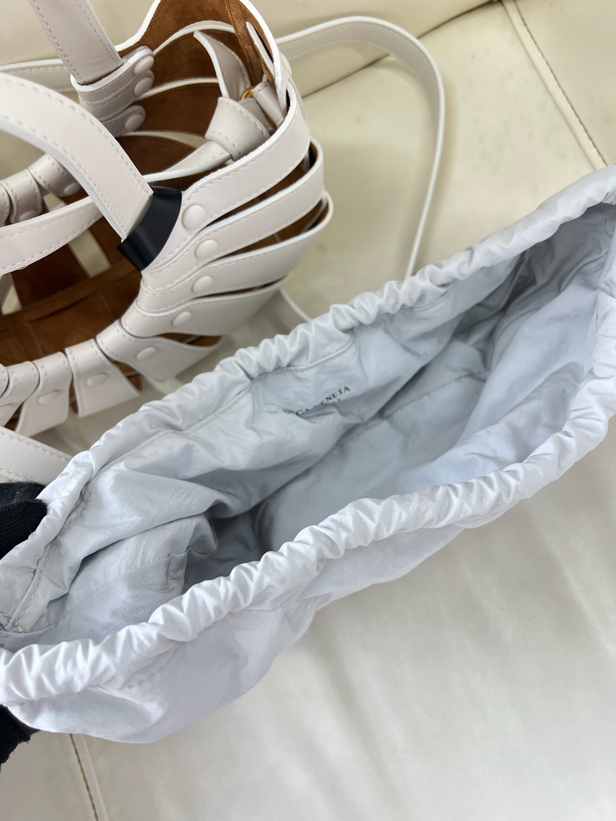 Bottega Veneta - Shell - Leather - White - (small)