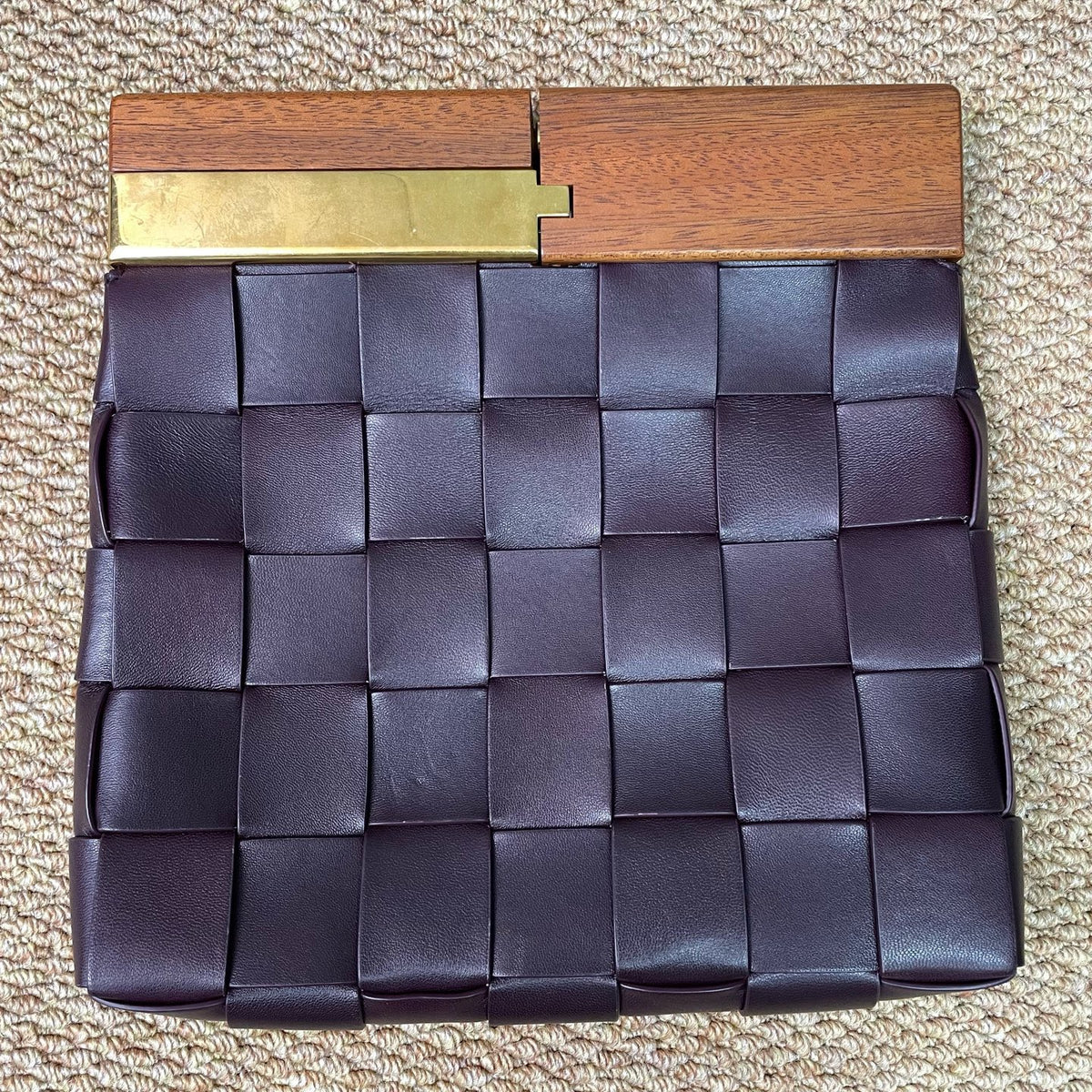 Bottega Veneta - Snap - Leather - Burgundy