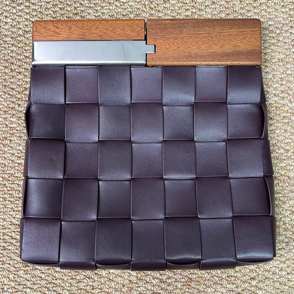 Bottega Veneta - Snap - Leather - Burgundy