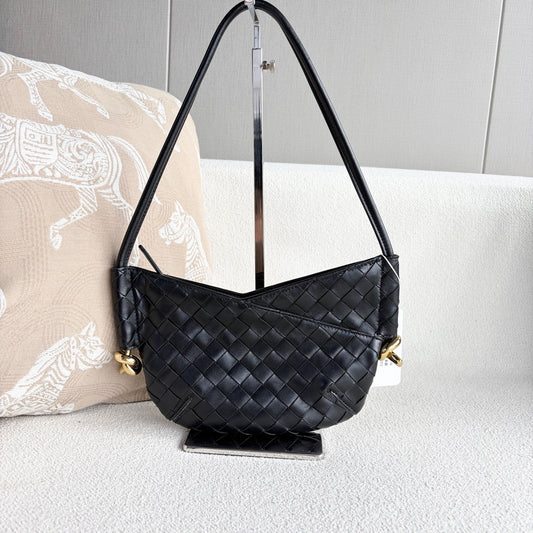 Bottega Veneta - Solstice - Leather - Black - (mini)