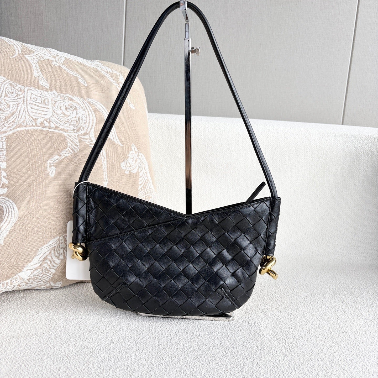 Bottega Veneta - Solstice - Leather - Black - (mini)