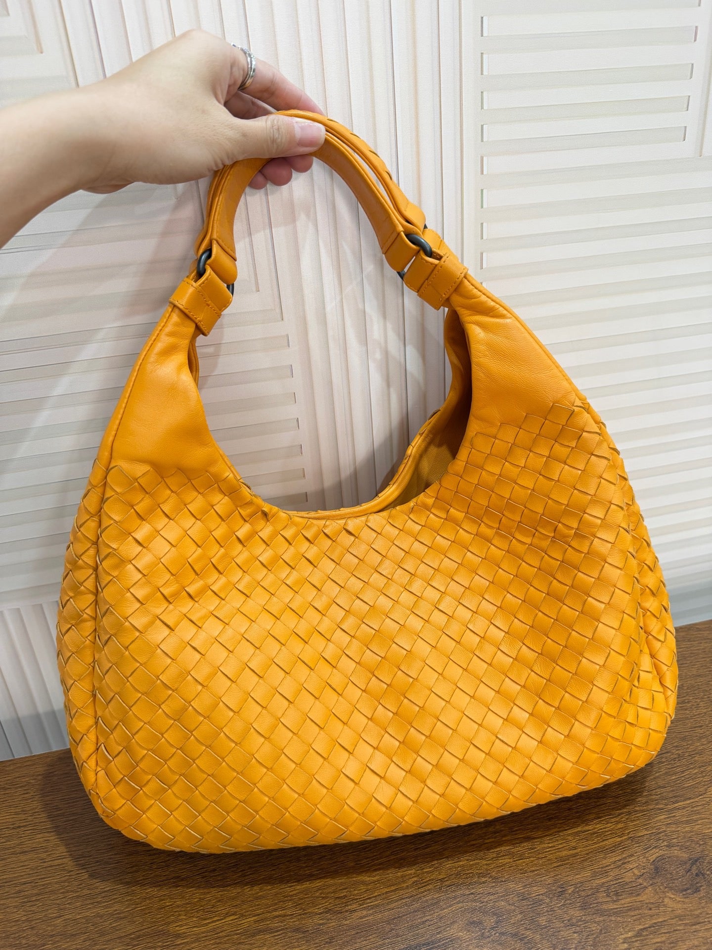 Bottega Veneta - The Arco - Leather - Yellow - (medium)