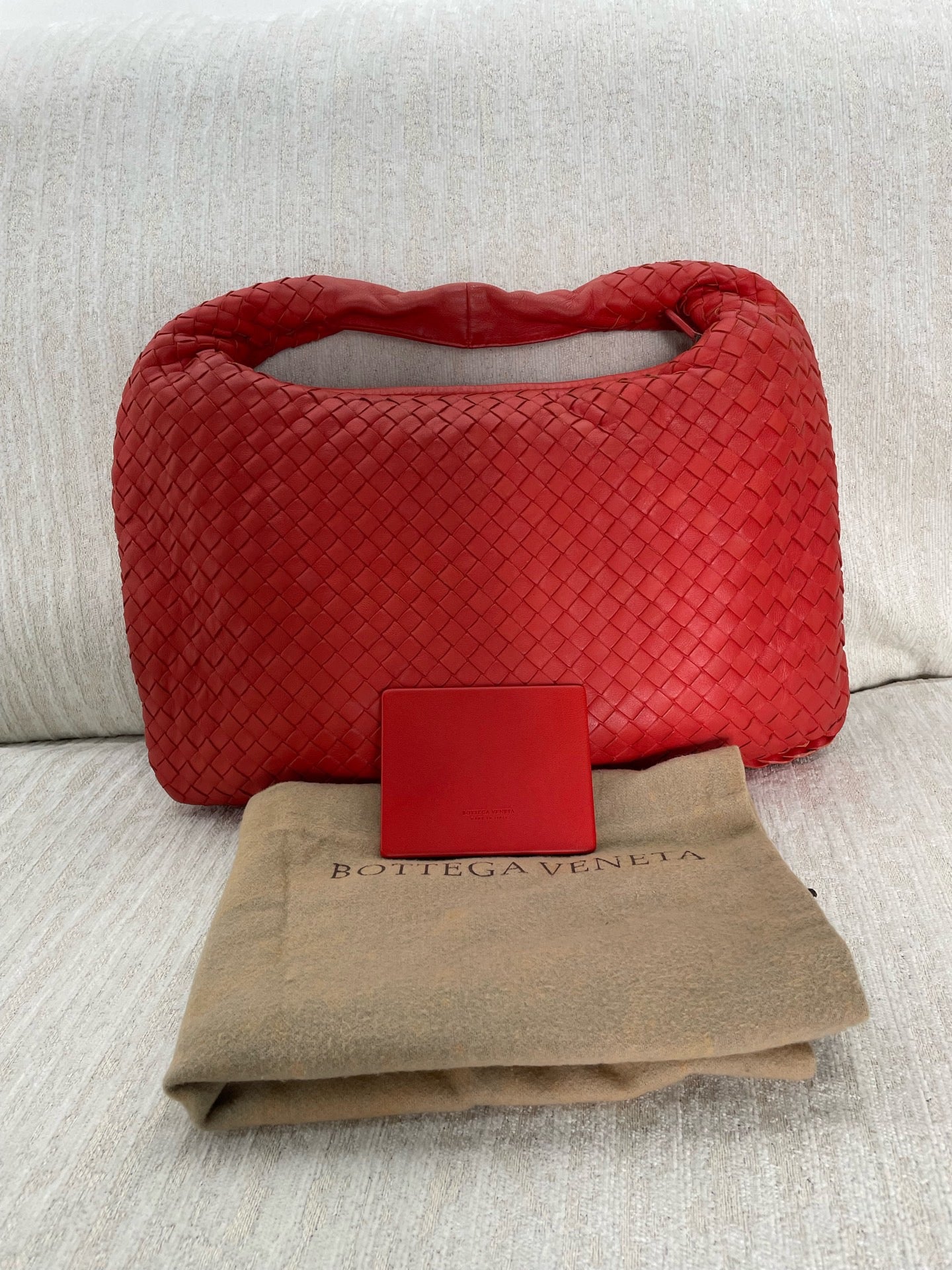 Bottega Veneta - The Mini Jodie - Leather - Red - (mini)