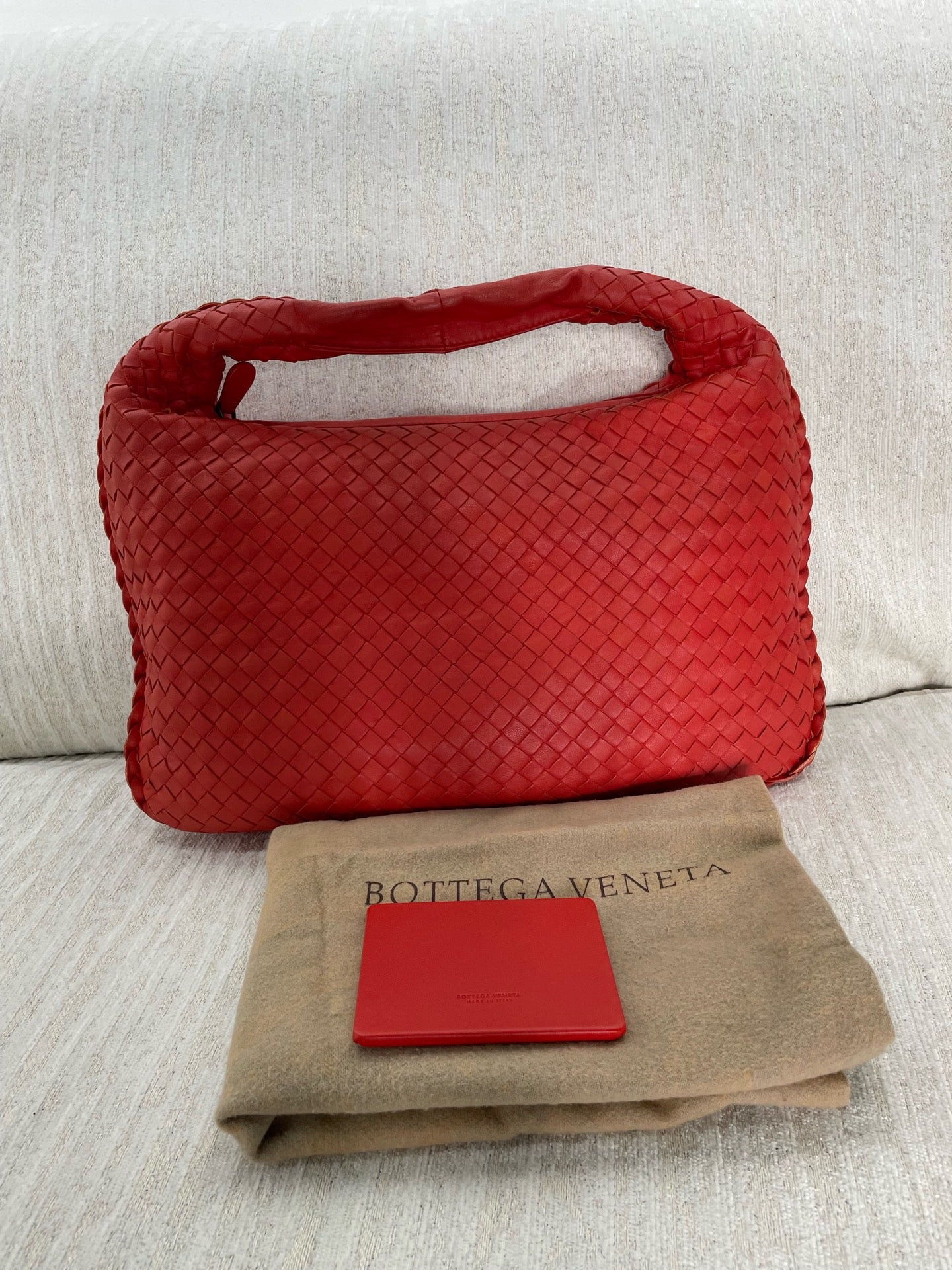Bottega Veneta - The Mini Jodie - Leather - Red - (mini)