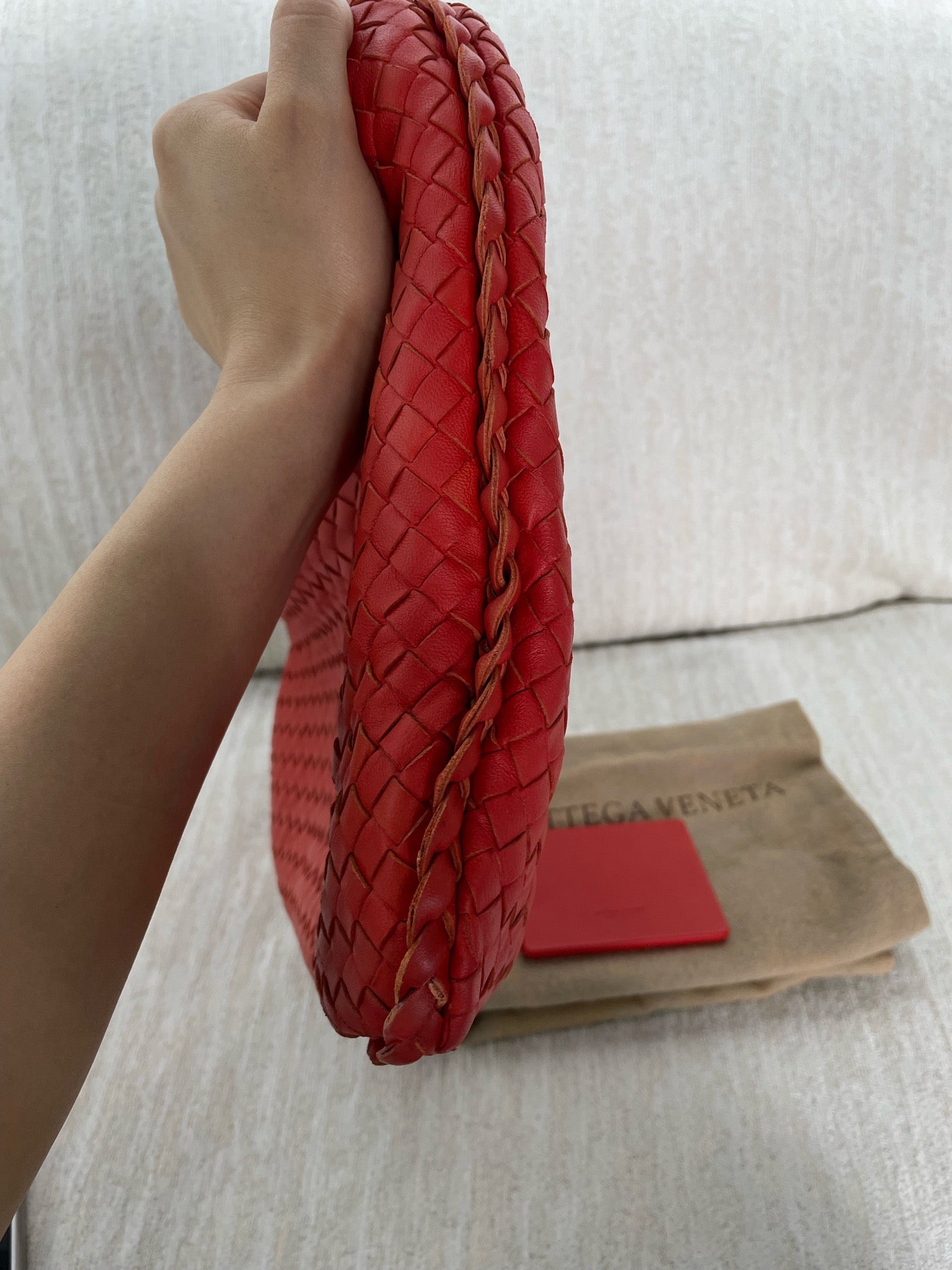 Bottega Veneta - The Mini Jodie - Leather - Red - (mini)
