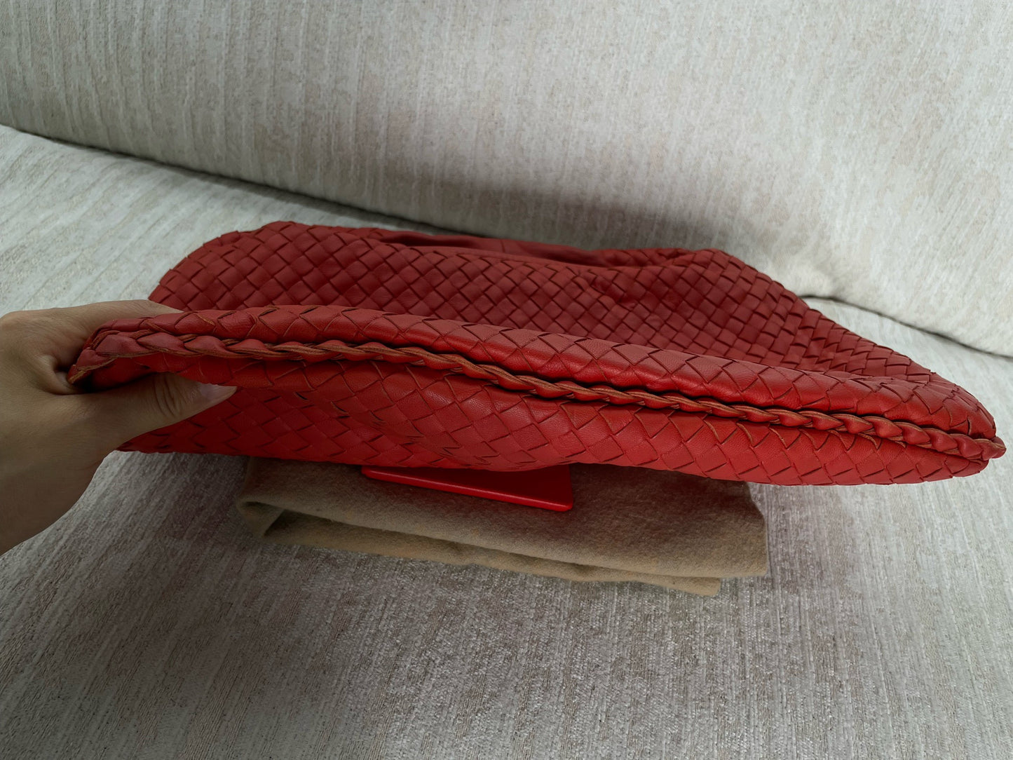 Bottega Veneta - The Mini Jodie - Leather - Red - (mini)