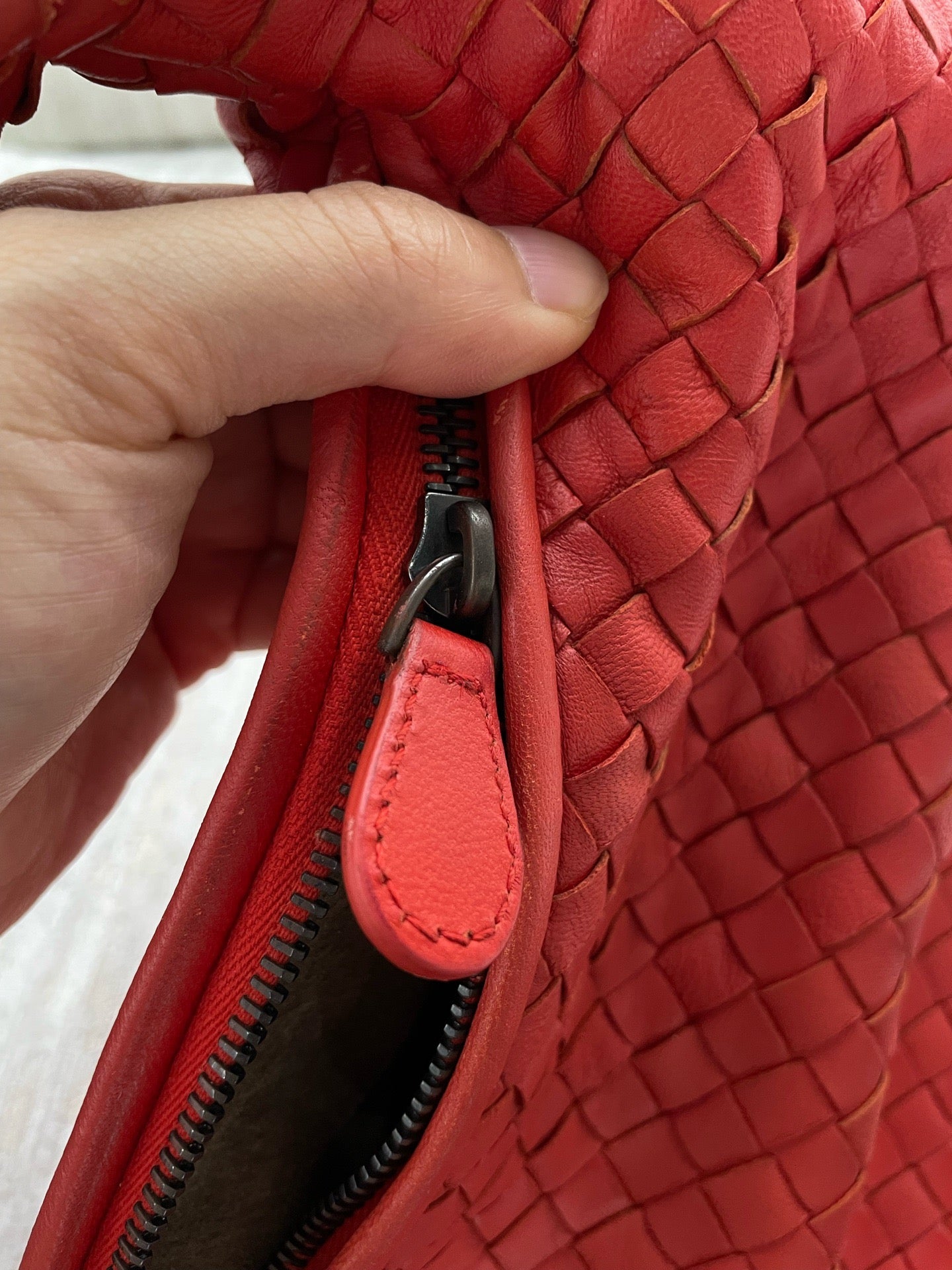 Bottega Veneta - The Mini Jodie - Leather - Red - (mini)