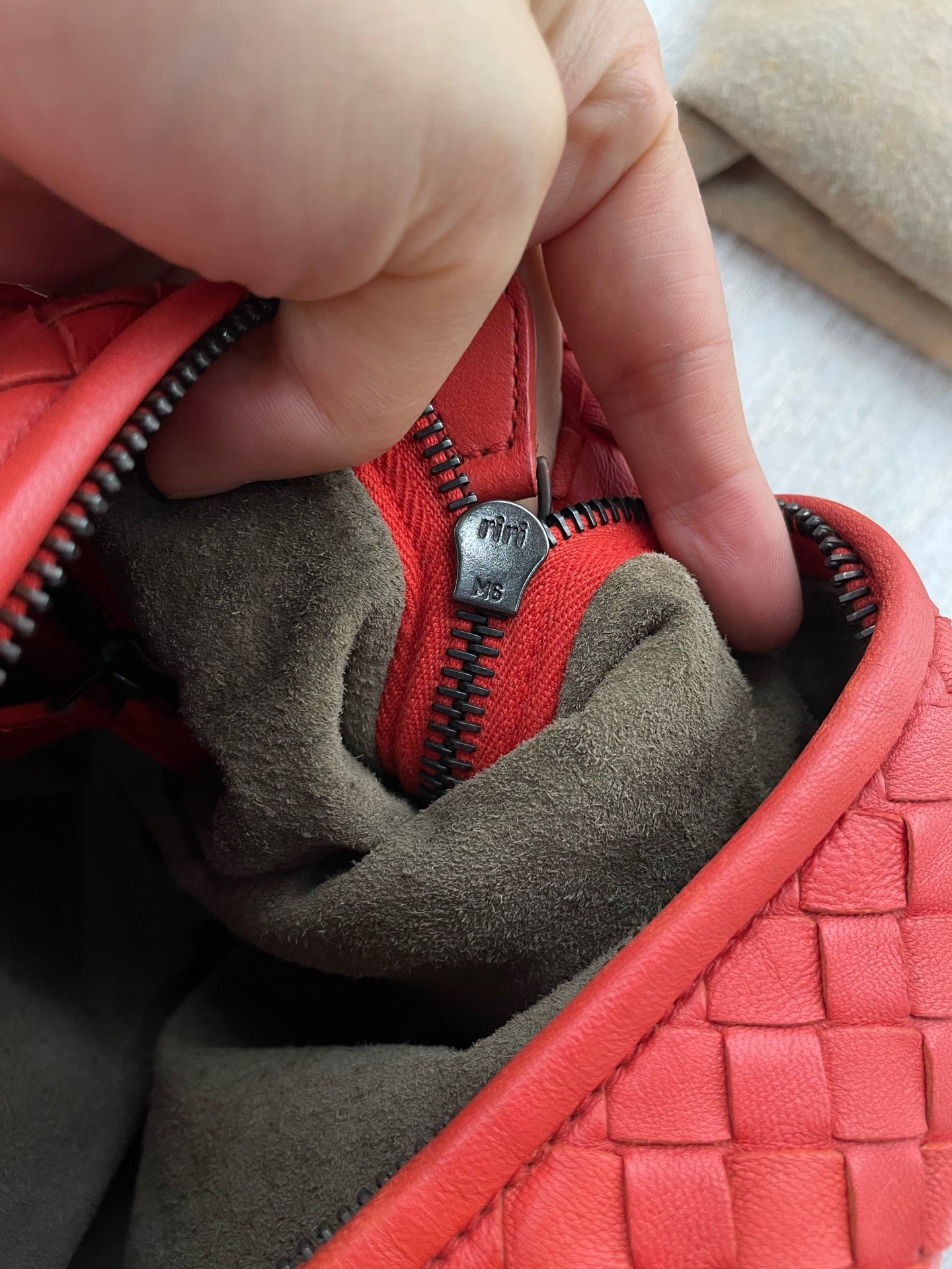 Bottega Veneta - The Mini Jodie - Leather - Red - (mini)