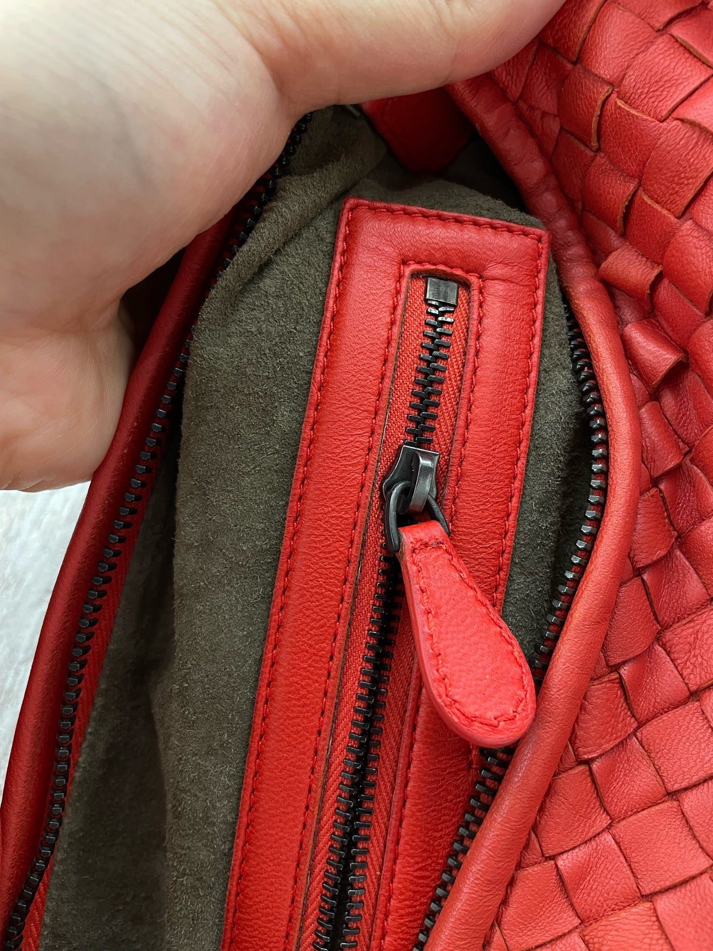 Bottega Veneta - The Mini Jodie - Leather - Red - (mini)