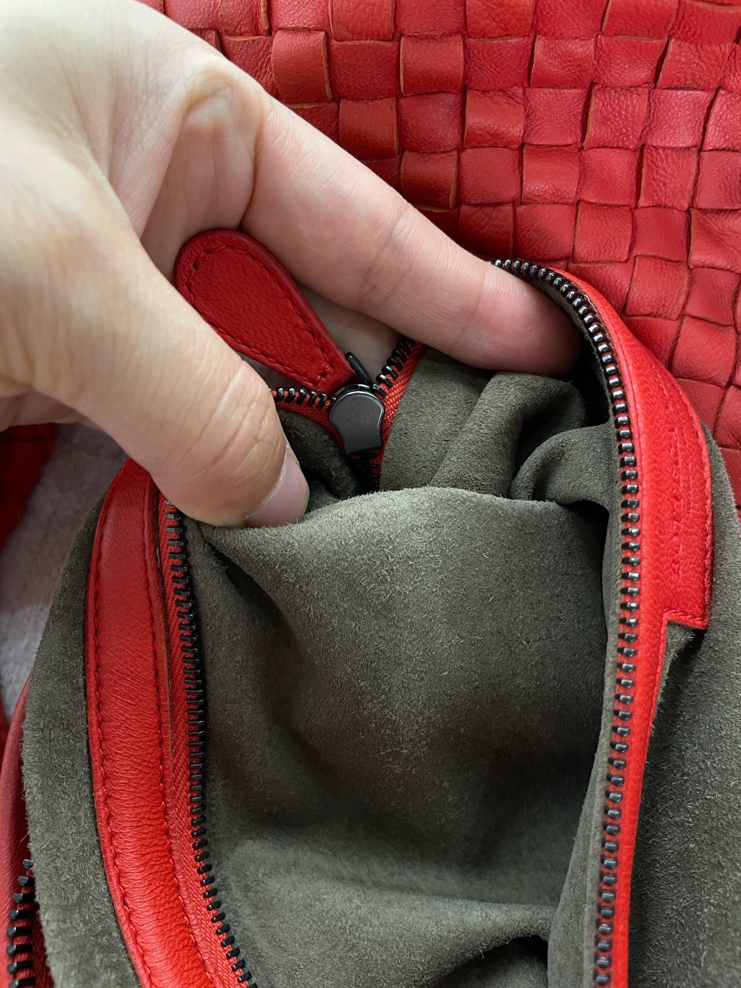 Bottega Veneta - The Mini Jodie - Leather - Red - (mini)