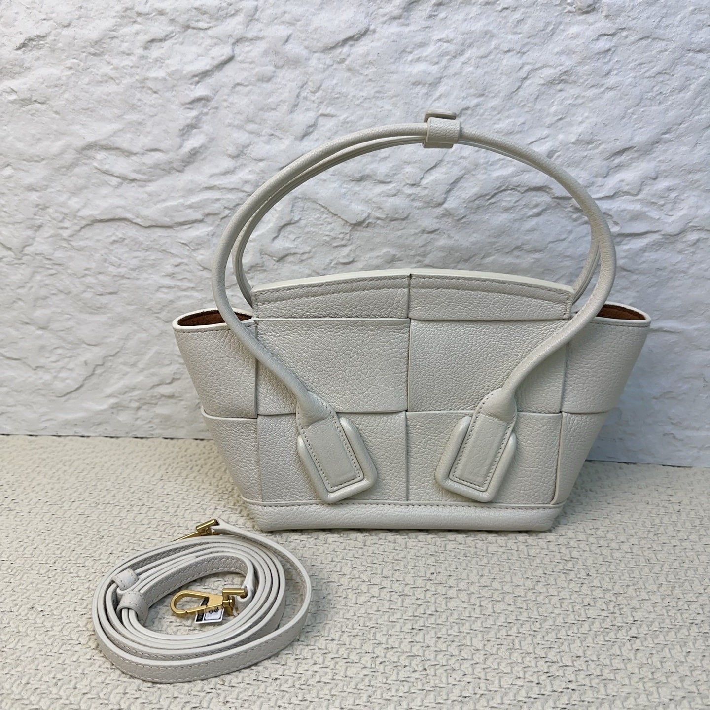 Bottega Veneta - The Mini Jodie - Leather - White - (mini)