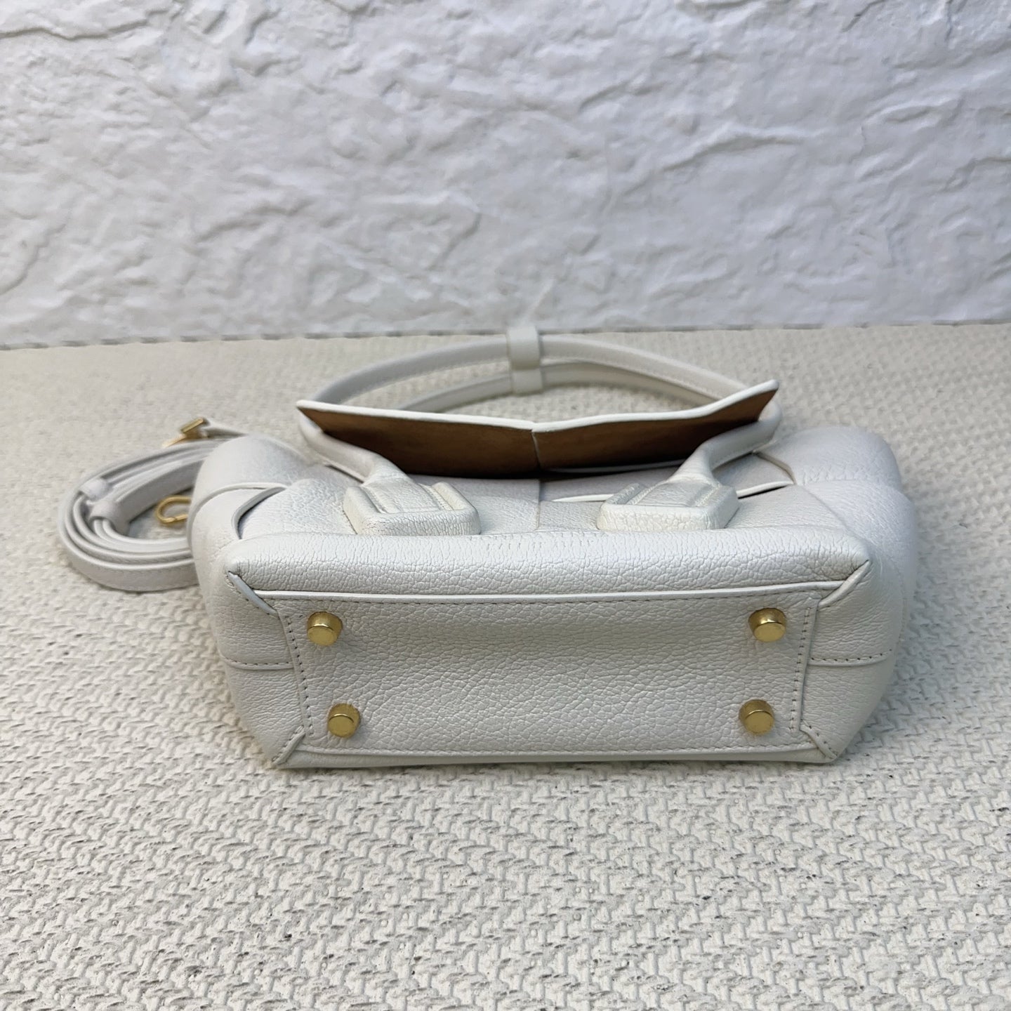 Bottega Veneta - The Mini Jodie - Leather - White - (mini)