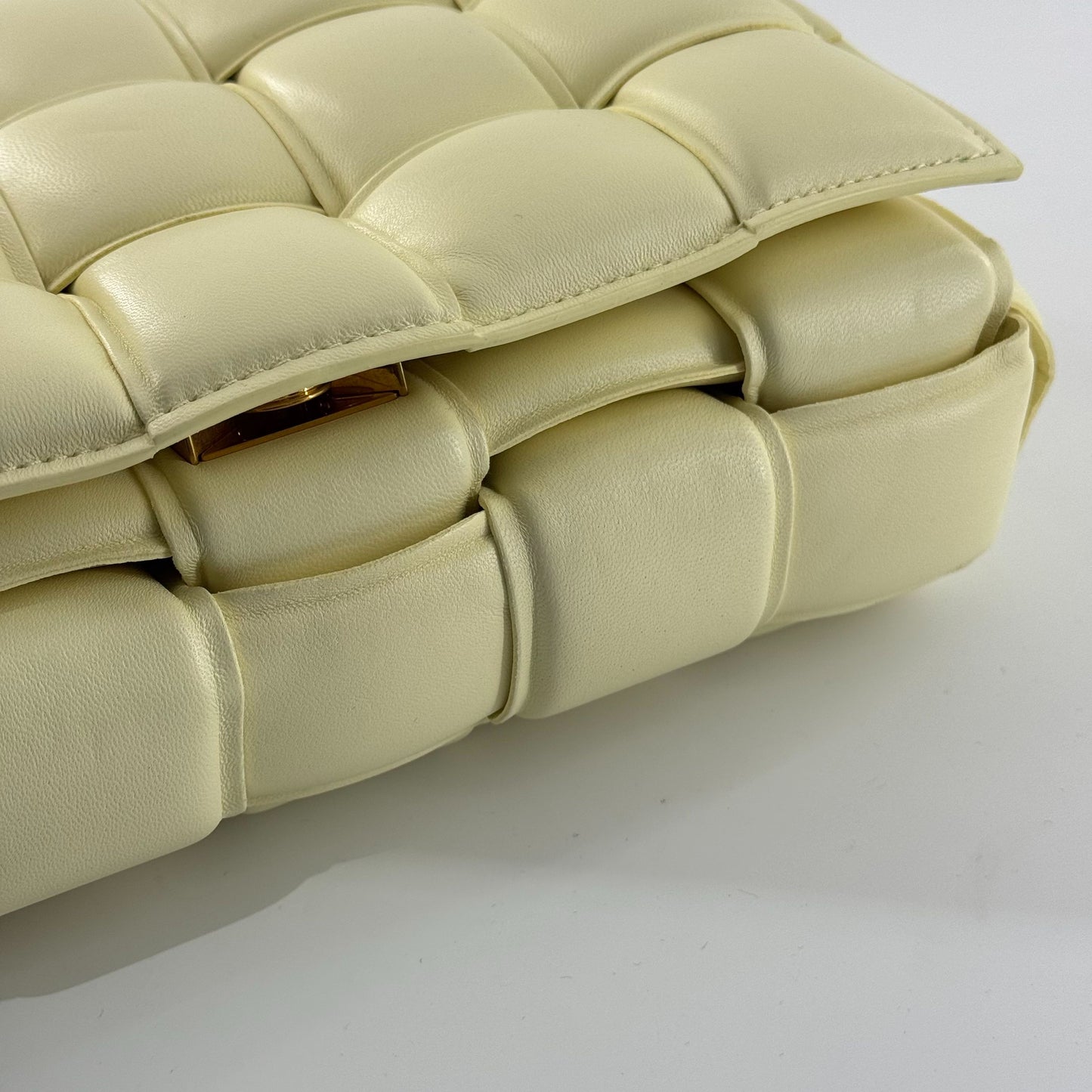 Bottega Veneta - The Padded Cassette - Lambskin leather - Yellow - (medium)