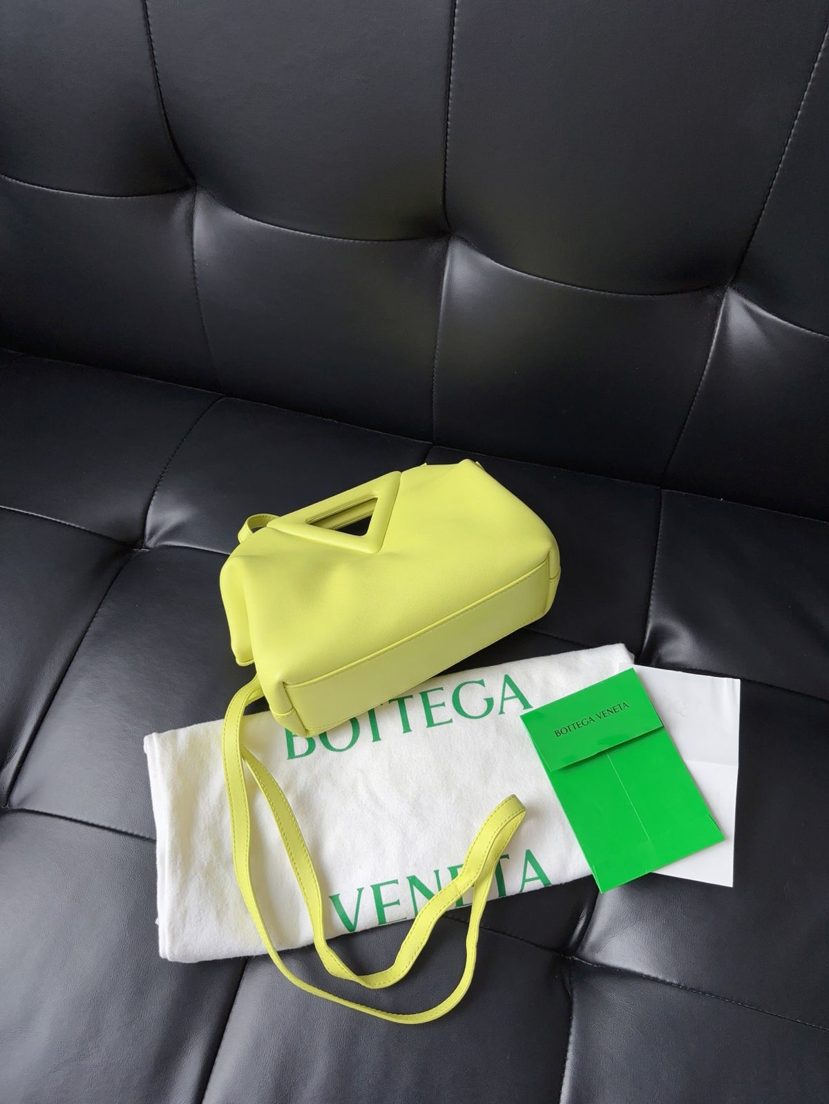 Bottega Veneta - The Point - Leather - Green - (mini)