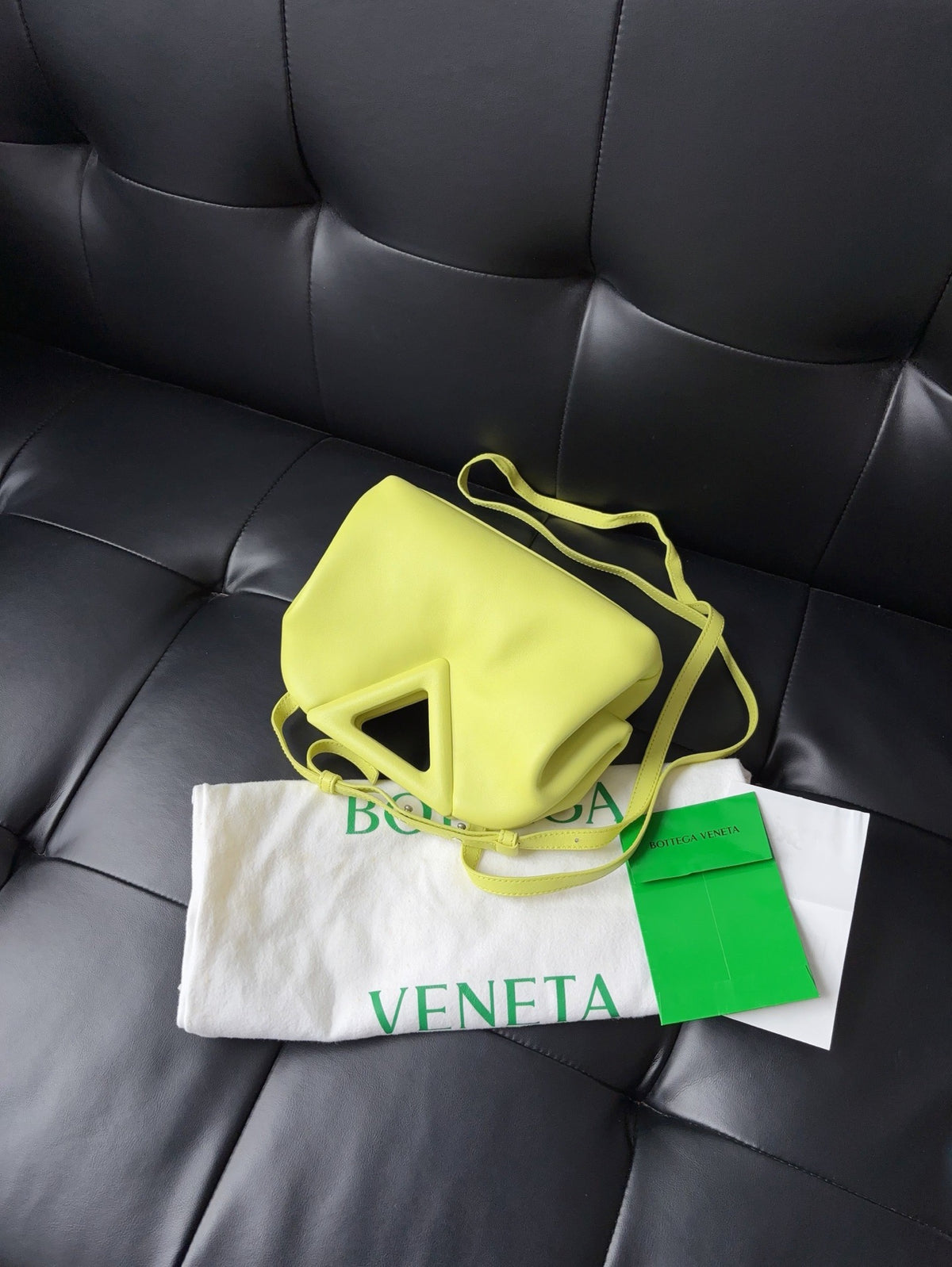 Bottega Veneta - The Point - Leather - Green - (mini)