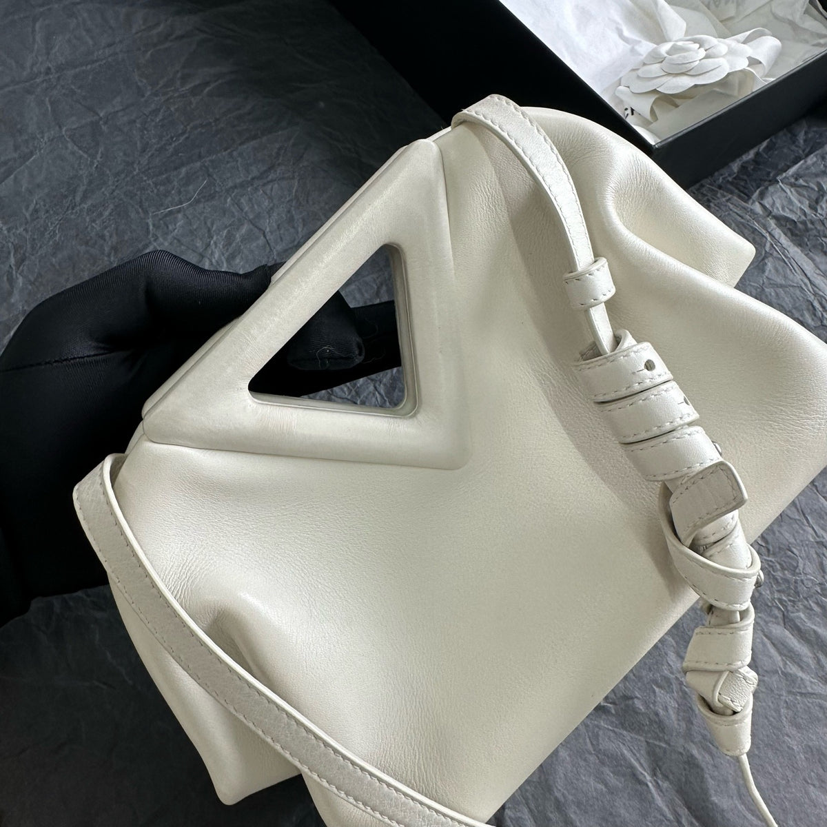 Bottega Veneta - The Point - Leather - White