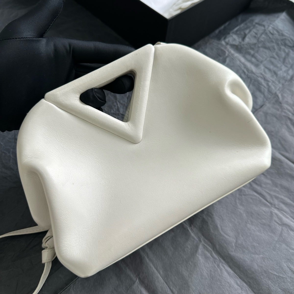 Bottega Veneta - The Point - Leather - White