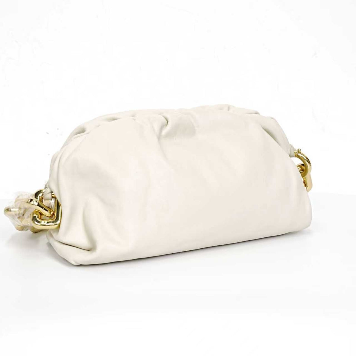 Bottega Veneta - The Pouch Chain - Leather - White - (medium)