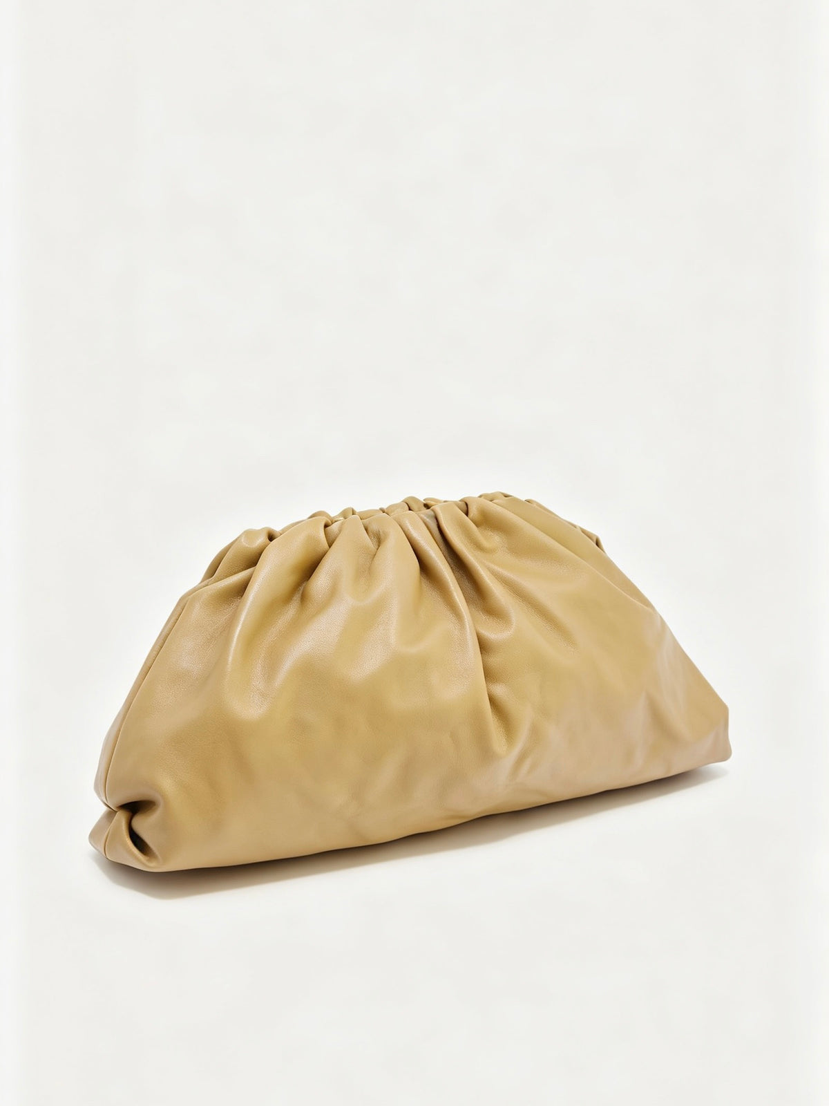 Bottega Veneta - The Pouch Large - Leather - Camel - (large)