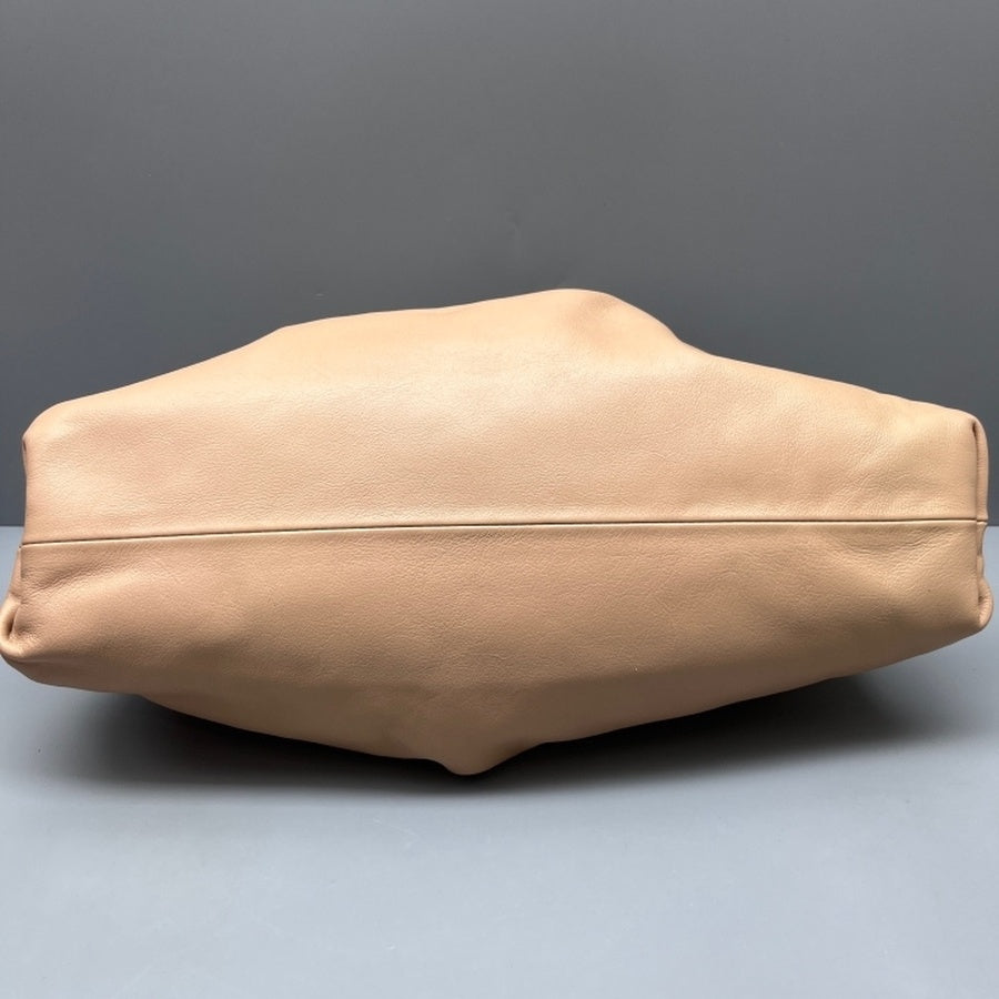 Bottega Veneta - The Pouch - Leather - Beige - (Large)