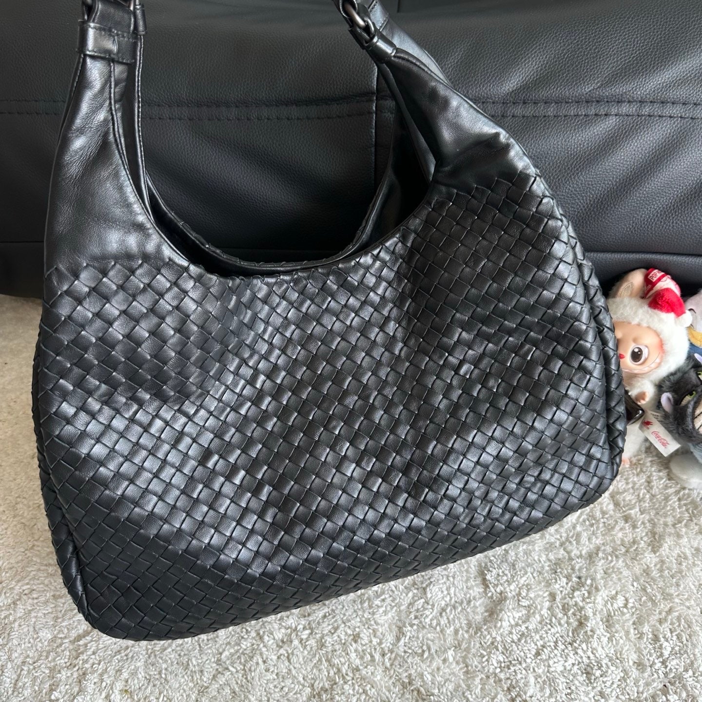 Bottega Veneta - The Pouch - Leather - Black - (large)
