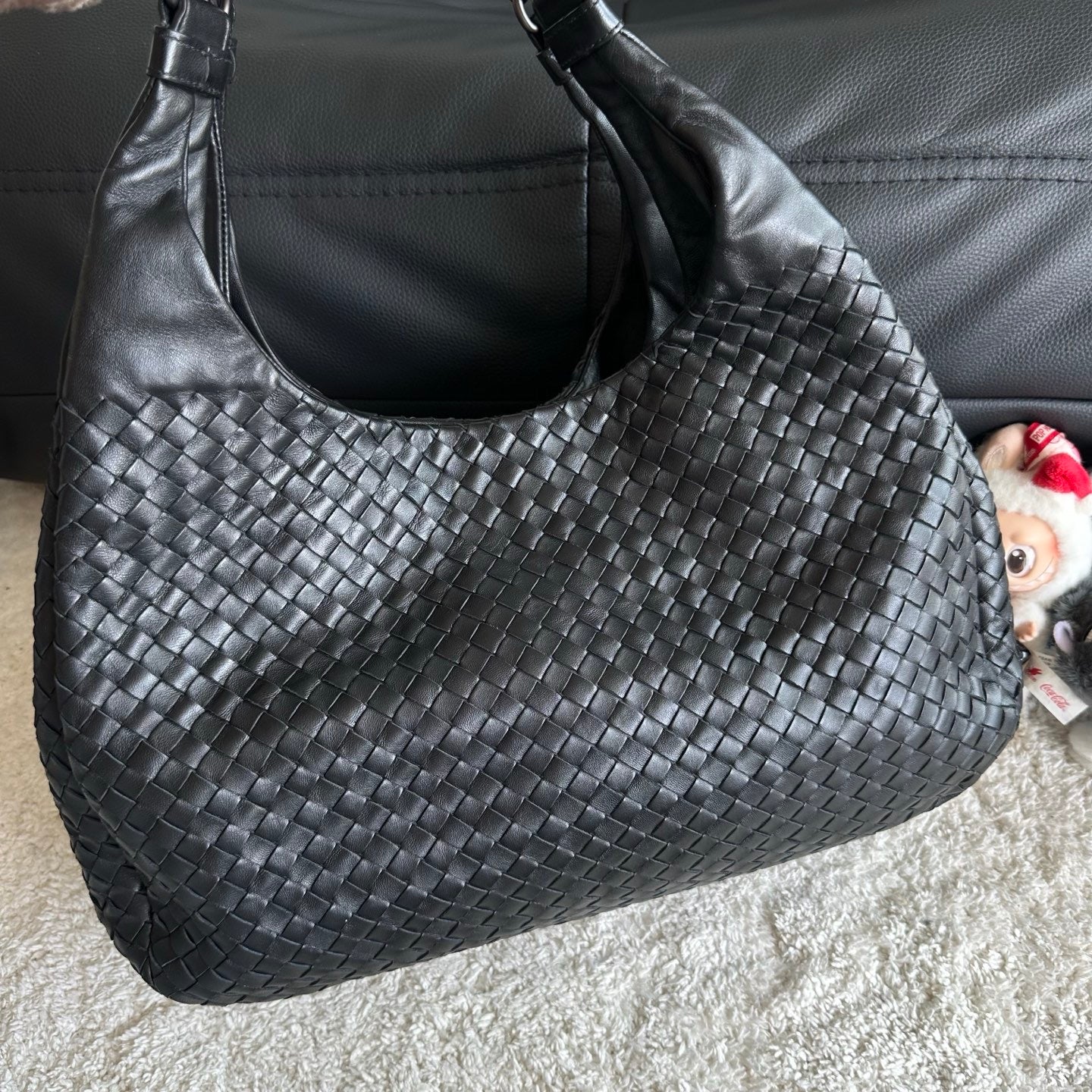 Bottega Veneta - The Pouch - Leather - Black - (large)