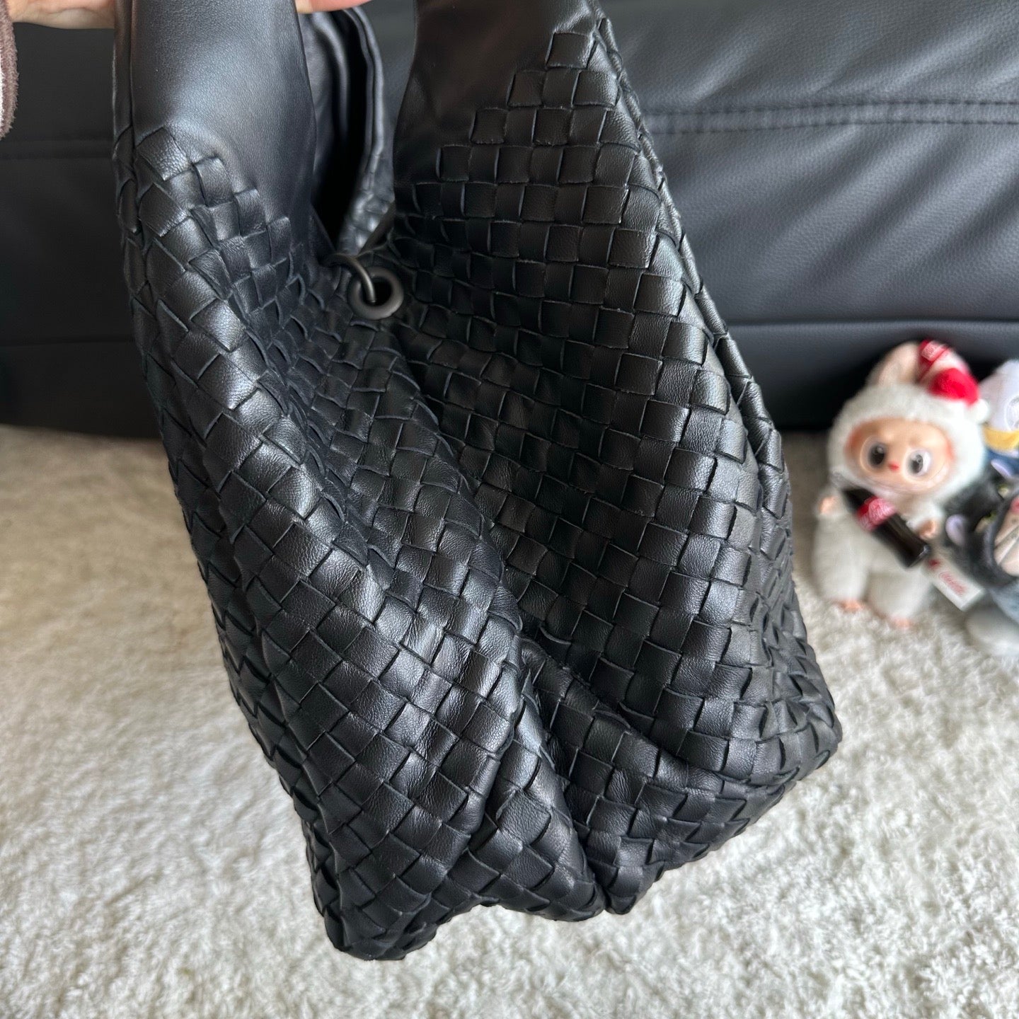 Bottega Veneta - The Pouch - Leather - Black - (large)