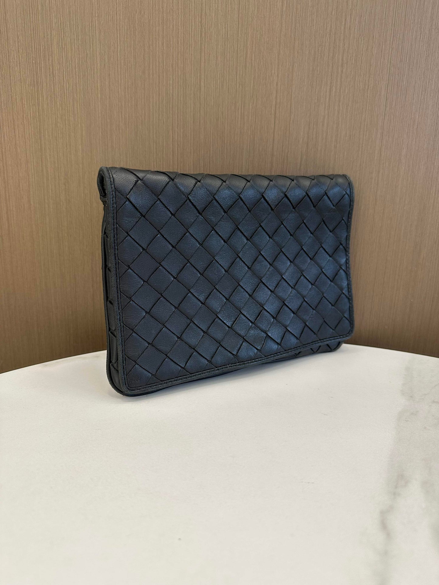 Bottega Veneta - The Pouch - Leather - Black - (mini)