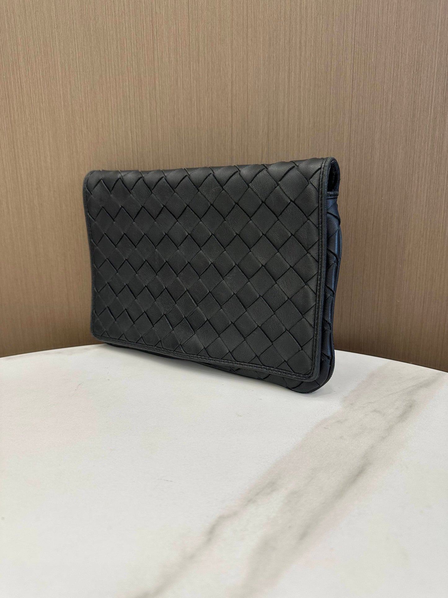 Bottega Veneta - The Pouch - Leather - Black - (mini)