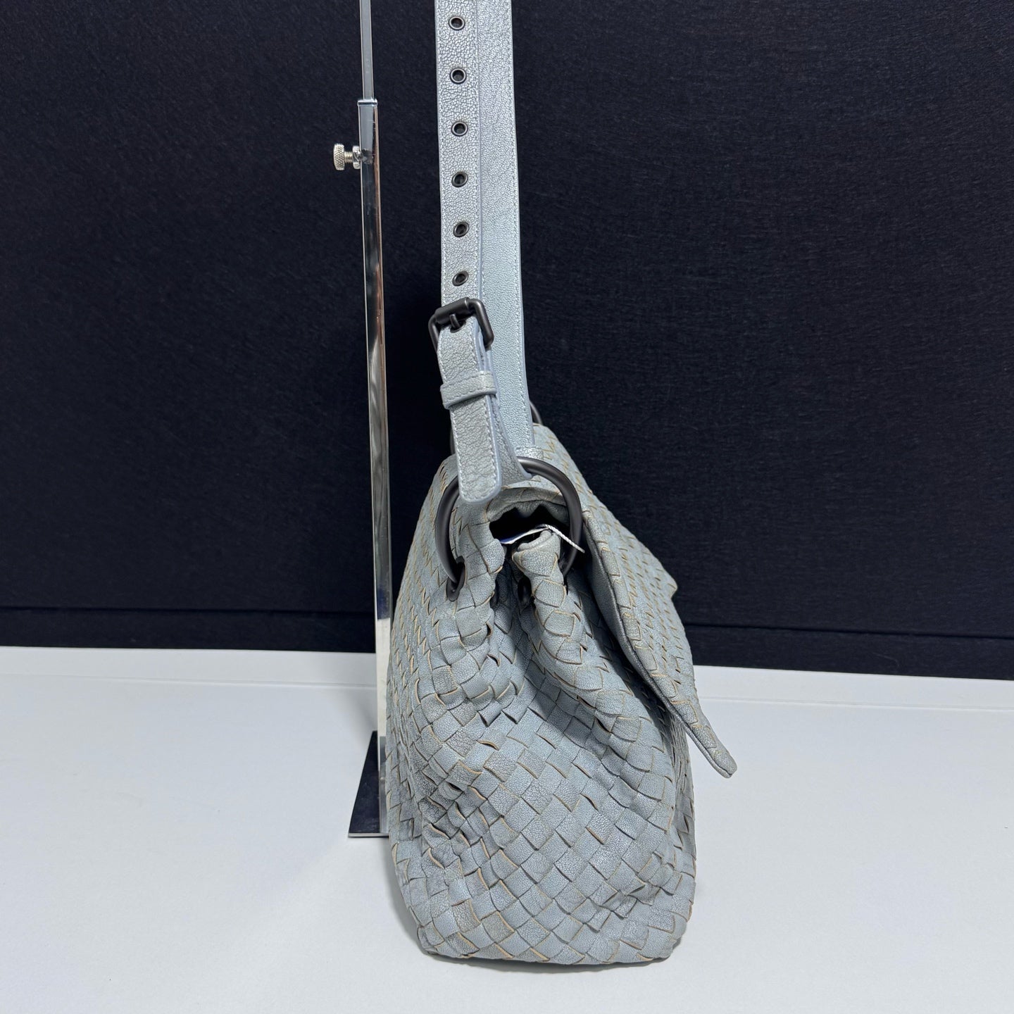 Bottega Veneta - The Pouch - Leather - Blue - (small)
